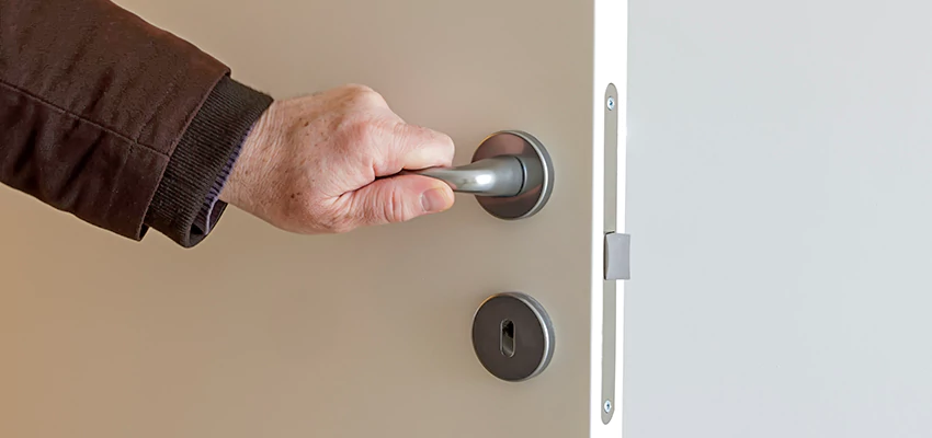 Restroom Locks Privacy Bolt Installation in La Habra, California